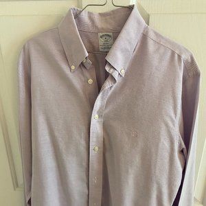 Brooks Brothers Regent Fit Purple Shirt (Size M)